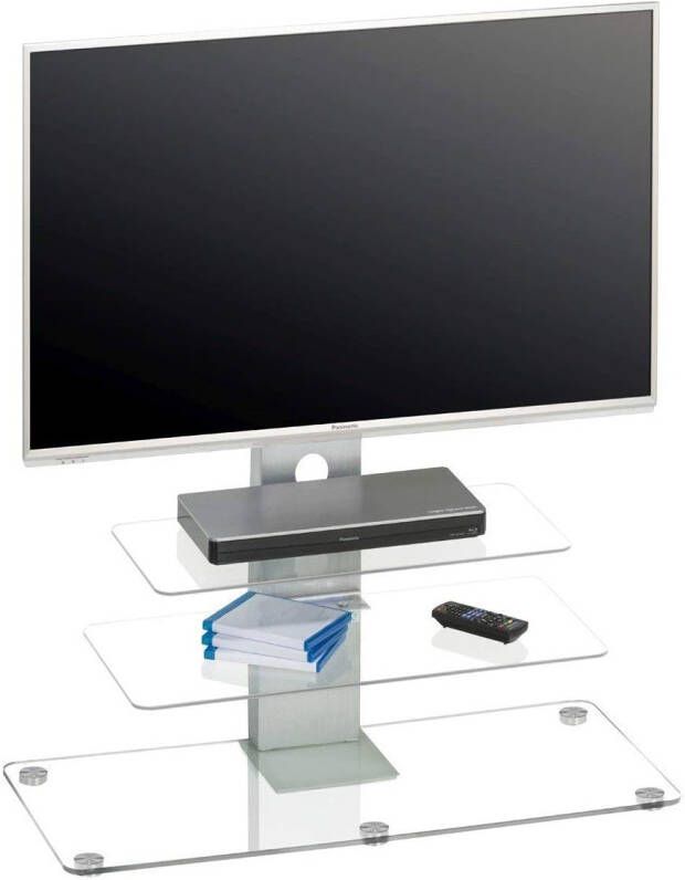 Bermeo Glazen Tv meubel Ajax Helder Glas