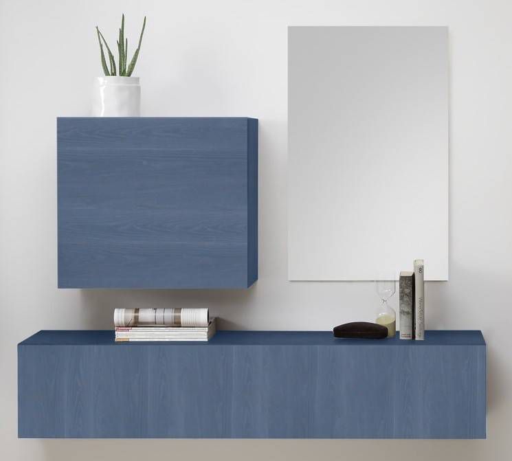 Pesaro Mobilia Halmeubelset Shape 3 delig in blauw