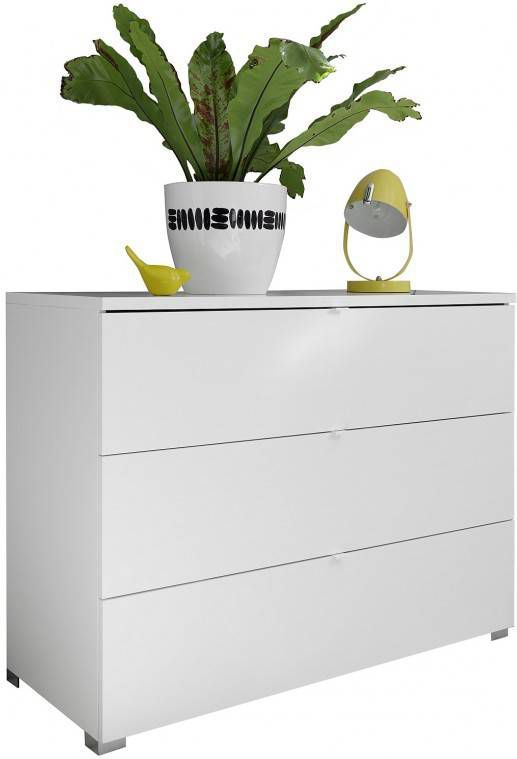 Pesaro Mobilia Ladekast Ottica 104 cm breed in mat wit