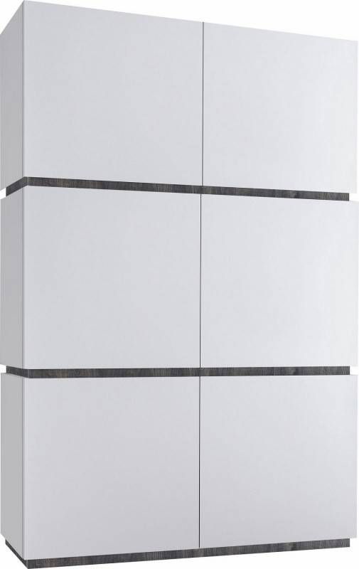 Pesaro Mobilia Opbergkast Vespa 190 cm hoog Mat wit