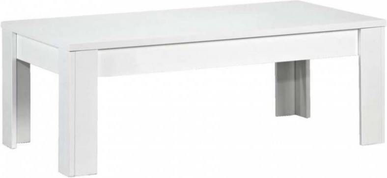 Pesaro Mobilia Salontafel Tonic 122 cm breed in wit