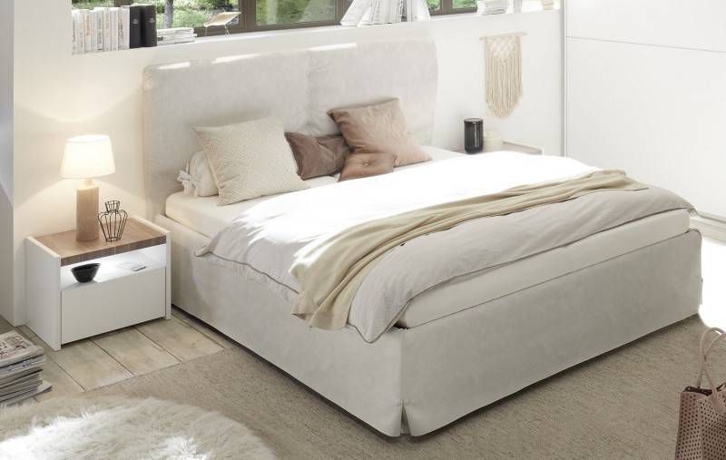 Pesaro Mobilia Tweepersoonsbed Amalti full 160x200cm in creme