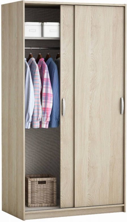 Young Furniture Schuifdeurkast Rolling Shannon Eiken