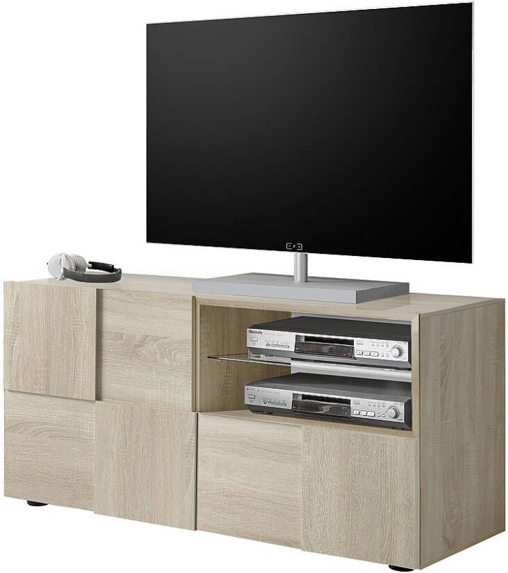 Pesaro Mobilia Tv meubel Dama 121 cm breed in sonoma eiken