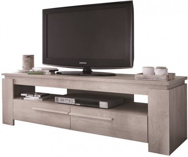 Young Furniture Tv meubel Clio 140 cm breed in Champagne Eiken