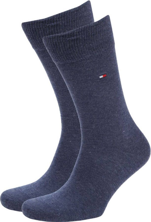 Tommy Hilfiger Sokken Men Sock Classic 2P Blauw
