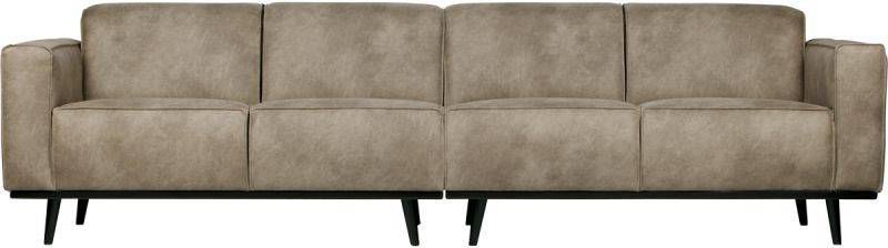 BePureHome Bank 'Statement' 4 zits, kleur Elephant Skin