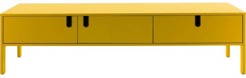 Tenzo tv meubel Uno 2 deuren en 1 lade mosterd 50x171x46 cm Leen Bakker