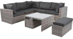 Voordeeldrogisterij Loungehoekset Lugo 239 x 239 cm