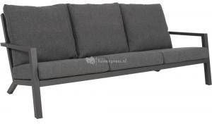 Tuinbankje.nl Down Town 3 persoons loungebank aluminium antraciet