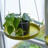Esschert Design Plantenblad hangend rond L goudkleurig online kopen