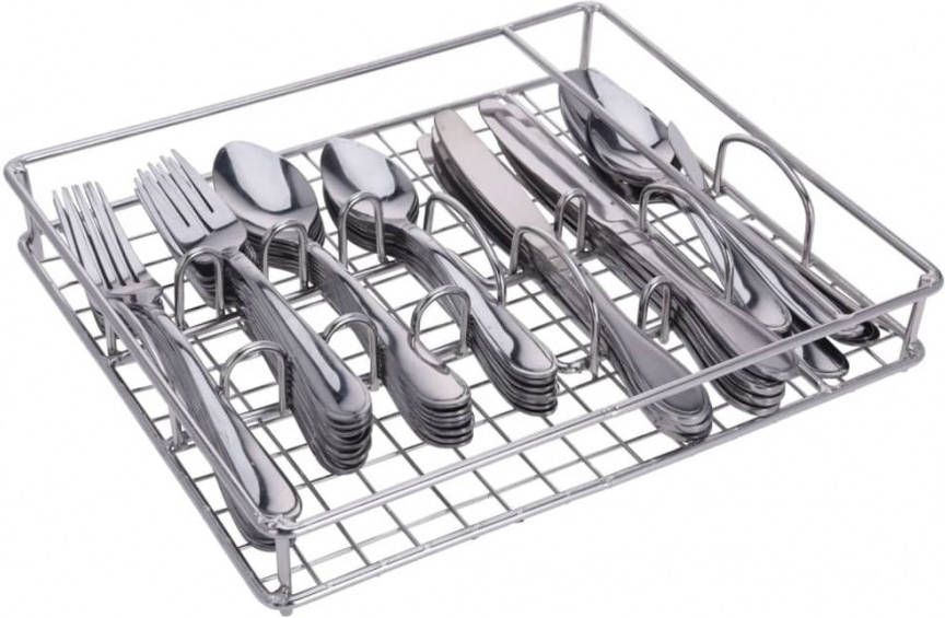 Excellent Houseware 45 delige Bestekset roestvrij staal