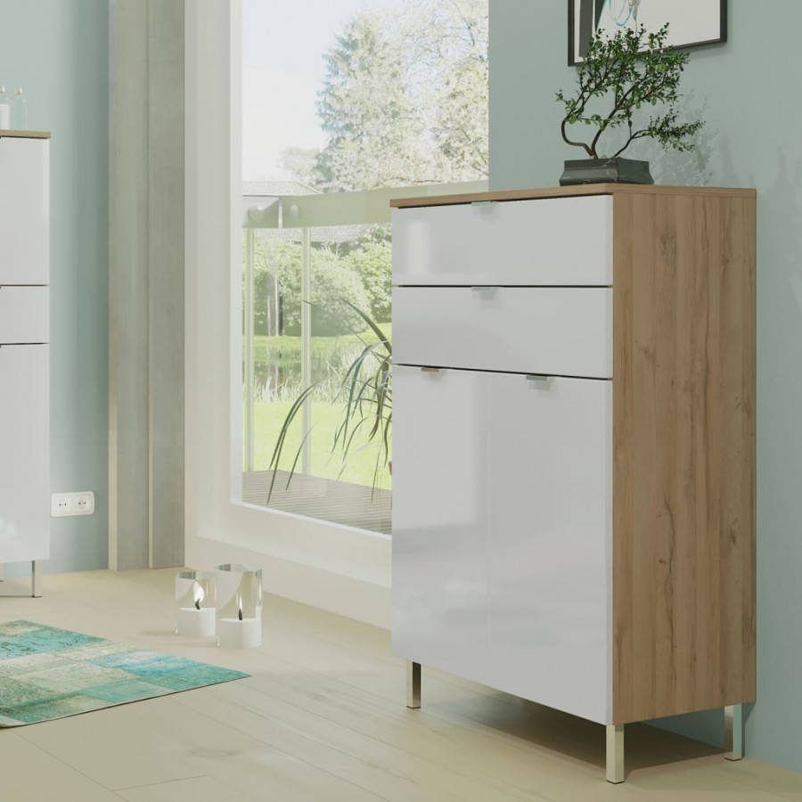Germania Ladekast GW Mauresa 34x60x97 cm wit