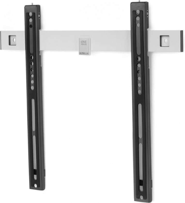 One For All Tv beugel vlak 32" 65" wit en zwart