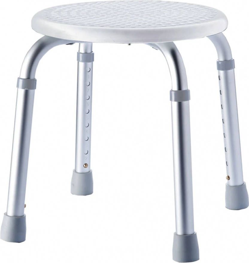 vidaXL Ridder Badkamerkruk Rond 150 Kg Wit A00603101