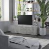 VIDAXL Tv meubel 120x34x30 cm spaanplaat betongrijs online kopen