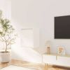 VIDAXL Wandkast 30x30x40 cm massief grenenhout wit online kopen