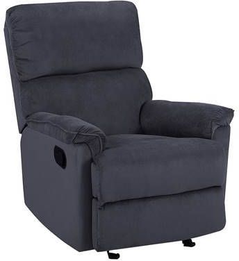 Beliani Everton Tv fauteuil grijs polyester