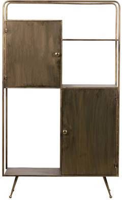 BePureHome Wandkast 'Chief' 140 x 82cm, kleur Antique Brass