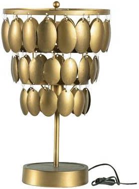 Be Pure Home Tafellamp Moondust metaal antique brass