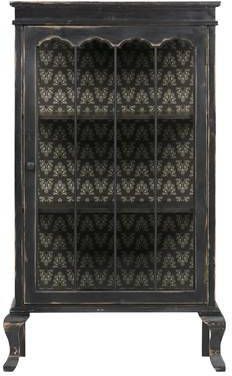 BePureHome Vitrinekastje 'Odd', kleur Zwart