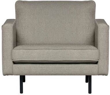 BePureHome Fauteuil 'Rodeo' Stretched, kleur Nougat