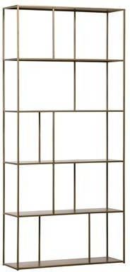 Be Pure Home Vakkenkast Valued antique brass metaal