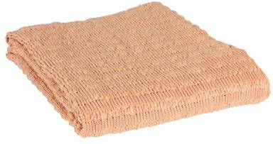 BePureHome Gebreid plaid Waving blush 130x170 cm