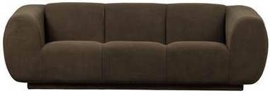 Be Pure Home Bank Woolly 3 zits schapenvacht groen