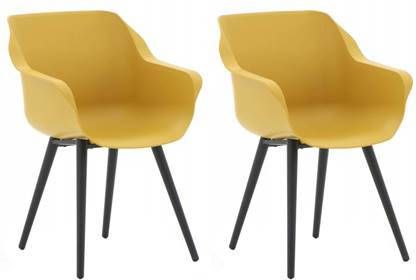 Hartman Sophie Studio Tuinstoel Armleuningen Set Van 2 Curry