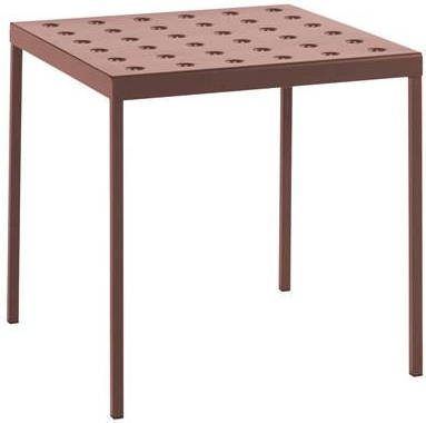 HAY Balcony Eettafel 75 x 76 cm Iron red