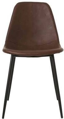 House Doctor Stoel Forms Zwart(Set Van 2 Stuks )