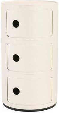 Kartell Componibili Opbergkastje Mat Wit