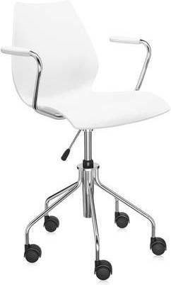 Kartell Maui Bureaustoel Wit