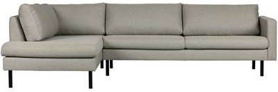 Nuuck Mette hoekbank links lichtgrijs