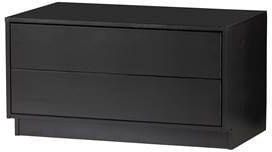 Woood Exclusive Finca Tv Meubel Grenen Zwart 40, 3x75x40