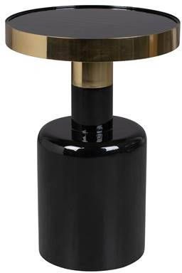 Zuiver Bijzettafel Glam zwart