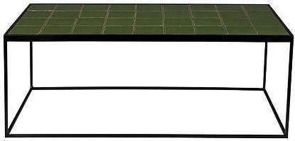 Zuiver Salontafel MDF/Keramiek Geglazuurd 93 x 43 x 36 cm Groen