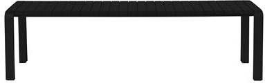 Zuiver Tuinbank Vondel zwart 175x45 cm