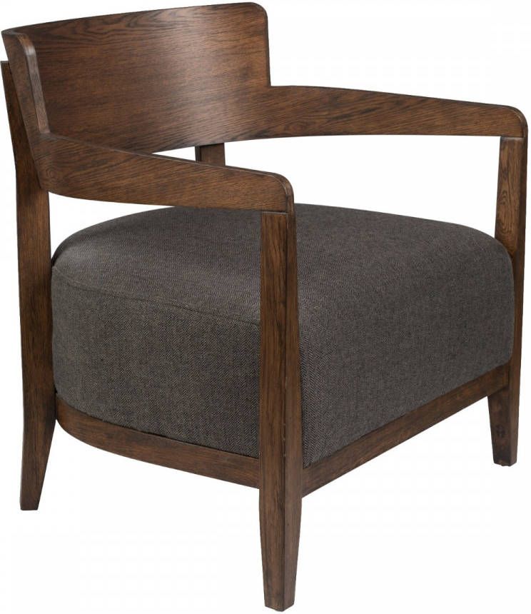 Dutchbone Fauteuil 'Duran', kleur Grijs