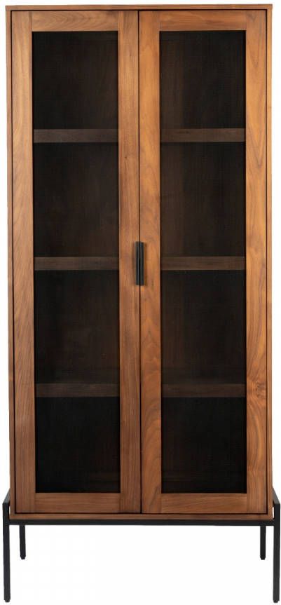 Zuiver Kast Hardy walnut/metaal