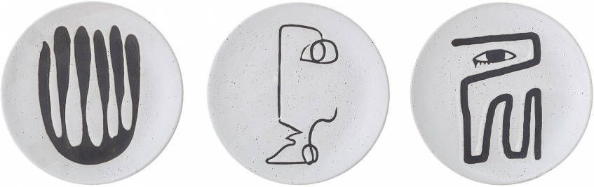 Bloomingville gebaksbord Eliana(Ø15 cm )