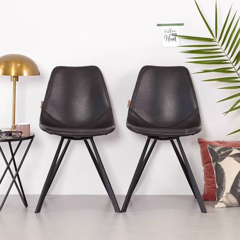 Dutchbone Franky eetkamerstoel (set van 2)