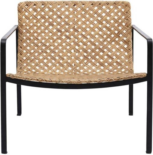 House Doctor Stoel met armleuning Habra Natuur 64 x 66 x 69