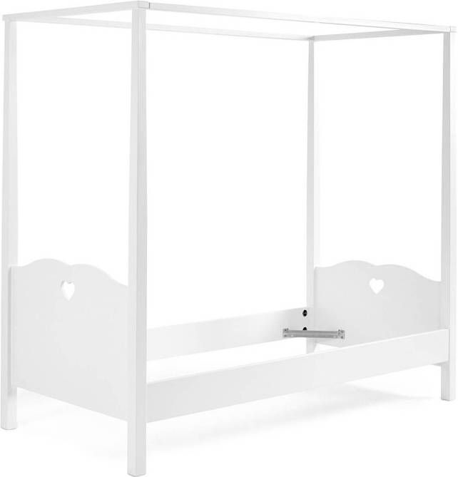 Vipack hemelbed Amori wit 74, 5x97x211, 2 cm Leen Bakker