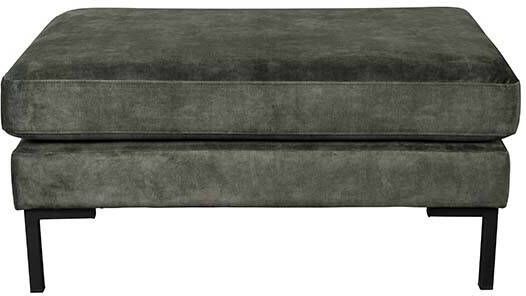 Dutchbone Hocker 'Houda', kleur Groen