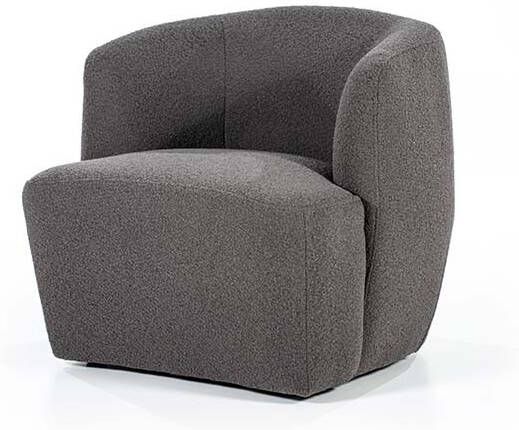 Eleonora Fauteuil 'Charlotte' Bouclé, kleur Antraciet Copenhagen