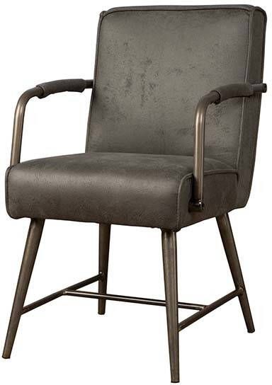 Towerliving Armstoel Belmonte grijs