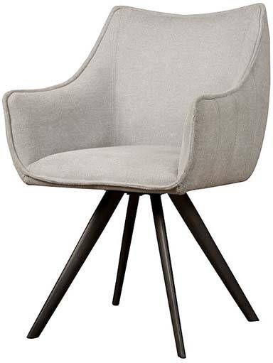 Towerliving Armstoel Riviera lichtgrijs