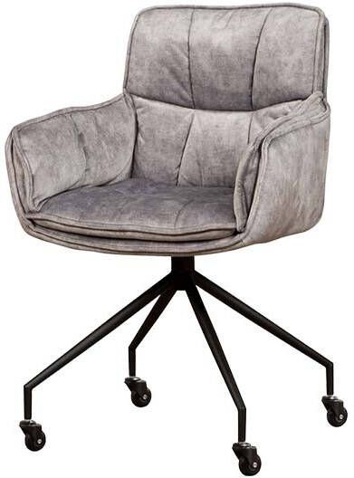 Towerliving Armstoel Saronno lichtgrijs